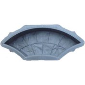 Resim Plastik Parke Taşı Kalıbı Tekli Midye (10 Adet) 