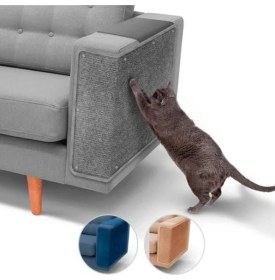 Resim Ulugo Yapıştırılabilir Kedi Tırmalama Matı 