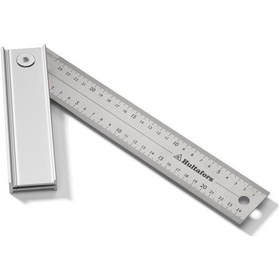 Resim Hultafors Quattro25 Ayarlı Üç Açılı Çelik Gönye 250 MM 253103 