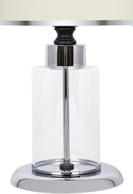 Resim MİNİMAL E-TİCARET & BİLGİ TEKNOLOJİLERİ Harmony Silver Cam Abajur 