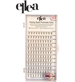 Resim Ellea 5d Volüme İpek Kirpik 0.10 Kalınlık D Kıvrım 8-15 MM Boy Aralığı Mix Kutu 