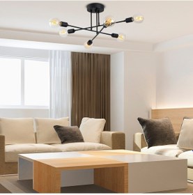 Resim Arman 6 Lı Plafonyer Modern Avize 