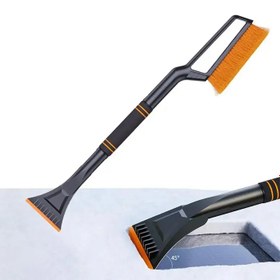 Resim ALLY ST-3911 Uzatılabilir Araç Camı İçin Kar Fırçası Ve Buz Kazıyıcı 