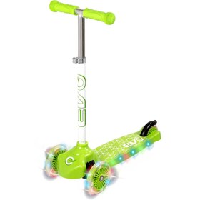 Resim Evo 3 Tekerlekli Move'n Groove Işıklı Yeşil Scooter 