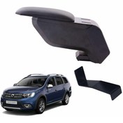 Resim 3 Tıkla Dacia Logan Mcv 2017 Delmesiz Çelik Ayaklı Siyah Kolçak Kol Dayama 