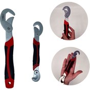 Resim Go İthalat Çok Fonksiyonlu Ergonomik Ayarlanabilir Büyük Küçük Akıllı Pense Anahtar 2li Set (5258) 