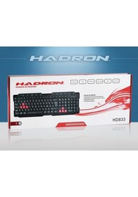Resim HADRON Hd869 Kablolu Multimedia Klavye Q Siyah 
