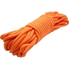 Resim Renkli Iskota Halat 10Mm 50 Metre Neon Turuncu 