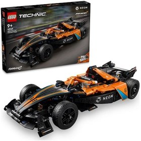 Resim LEGO® Technic NEOM McLaren Formula E Yarış Arabası 42169 9+ Yaratıcı Oyuncak Yapım Seti - 452 Parça 