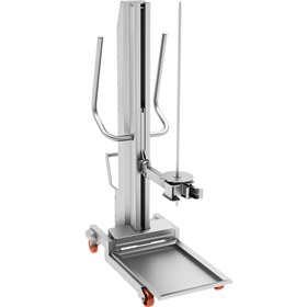 Resim Döner Şişleri için Döner Kaldıracı - Max Yük: 350 Kg - 15 mm Şiş Uyumlu 