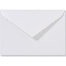 Resim Asil Davetiye Zarfı Beyaz 120x180 MM 110 G 500 Adet 