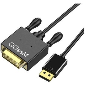 Resim Qgeem Qg-hd28 Dvı To Display Port Kablo Siyah 