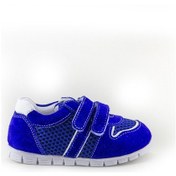 Resim Mnpc Unisex Saks Mavi Deri Ortopedik Destekli İlk Adım Ayakkabı Saks 