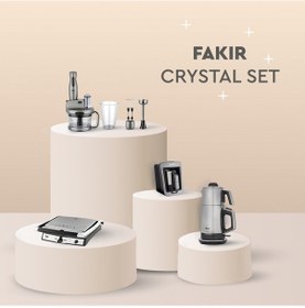 Resim Fakir Quadro Blender + Temper Çay Makinesi + Steel Kaave Türk Kahve Makinesi + N-Joy Tost Makinesi Çeyiz Seti 