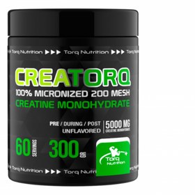 Resim TORQ NUTRİTİON Creatorq %100 Micronized Creatine Monohydrate 300g 