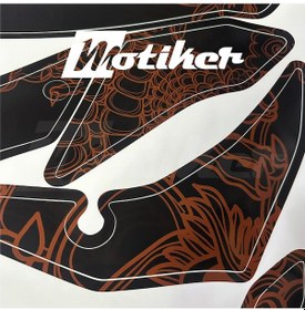 Resim Bajaj N250 Dragon Armor Ejder Zırhı Tasarımı Sticker Etiket Kaplama Modeli 