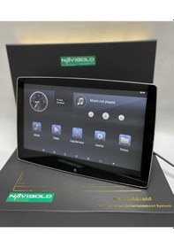 Resim Navigold 11.6 Ekran Android Koltuk Arkası Başlık Monitör 