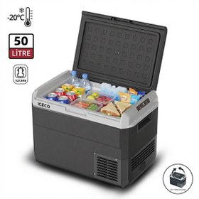 Resim Iceco MCD50D 12/24Volt 50 L Kompresörlü Outdoor Oto Buzdolabı 