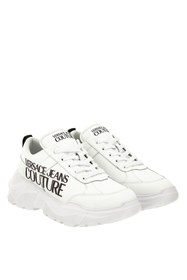 Resim Versace Erkek Fondo Speedtrack Dis. Sc1 Kalın Tabanlı Sneaker - Beyaz 