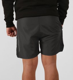Resim NTB Unisex Şort Çizgili Desen Detaylı Charcoal Color - S 