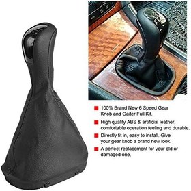 Resim Haofy 6 Hız Vites Topuzu körüğü Bot kılıfı C sınıfı Için W203 Manuel Vites Topuzu Topuzu körüğü Vites Vites Topuzu 