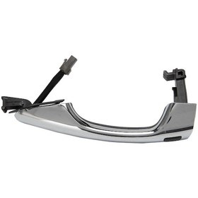 Resim Geeksen Hyundai Santa Fe 2013-2015 Sol Sağ Ön Kapı Dış Kolu Krom Gümüş Plastik 826512w710 826612w710 