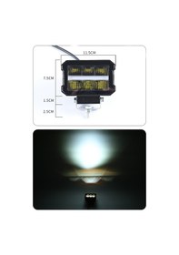 Resim Space Ofrooad Sis Lambası 11,5 X 8 X 9cm 12-80v 28w Beyaz-amber Gündüz Ledli Adet / Lass352 