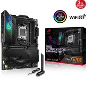 Resim ASUS Rog Strıx X670e-f Gamıng Wıfı Ddr5 Hdmı Dp Pcıe 16x V5.0 Am5 Atx 