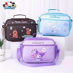 Resim Sanrio Öğle Yemeği Çantası, Termoslu Öğle Yemeği Çantası, Karikatür El Çantası, Eğilebilir Öğle Yemeği Çantası, Ofis Çalışanları İçin Pilav Torbası, Okul-Ofis-Dış Mekan Kullanımına Uygun Gıda Temasız, Tatil Hediyeleri, Okula Dönüş 