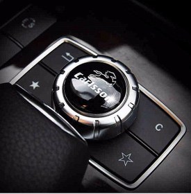Resim Mercedes Benz Carlsson Logo Navigasyon Düğme Kapağı 