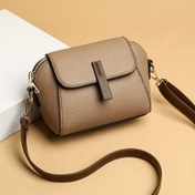 Resim Moda Mini Flap Crossbody Çantası, Ayarlanabilir Askılı, Fermuarlı, Hırsızlık Önleyici, Polyester Astarlı, Rastgele Baskılı, Kenar Boyalı, Kadınlar İçin Günlük Seyahat Çantası 