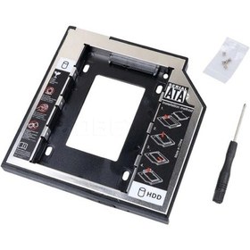 Resim Hdx1755 9.5mm Sata Hdd Harddisk Caddy Kızak Kutu Laptop Ssd Notebook Ikinci Hdd Takma 