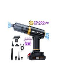 Resim Ezere St-6609c 20000pa Güçlü Dijital Göstergeli Vakumlu Kablosuz Üflemeli Araç Süpürgesi 