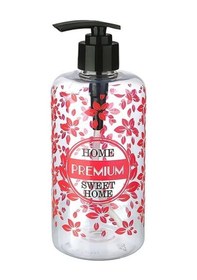 Resim Şeffaf Sıvı Sabunluk Yuvarlak Plastik Pompalı 500 Ml Çok Renkli 