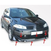 Resim Renault Megane 2 Ön Tampon Altı Telli Fiber 2003 2008 