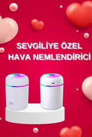Resim shopwave Sevgiliye Hediye Led Işıklı Hava Nemlendirici USB Şarjlı Sevgiliye Özel 