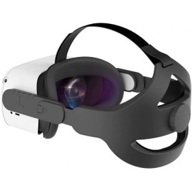 Resim CNBEYOUNG Meta/Oculus Quest 2 ile Uyumlu Ayarlanabilir Baş Kayışı Siyah 