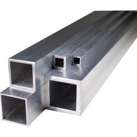 Resim Metal Reyonu Alüminyum Kutu Profil 50 x 50 x 5 mm Boy 6000 mm 