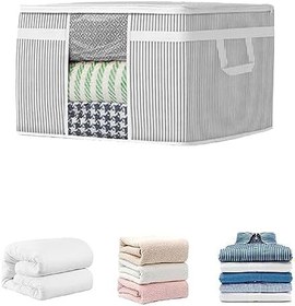 Resim Meleni Home 5'li Maxi Pencereli Baza Altı Hurç - Çekyat Baza Tipi Yastık Kıyafet Saklama Hurcu 45 x 40 x 30 cm 