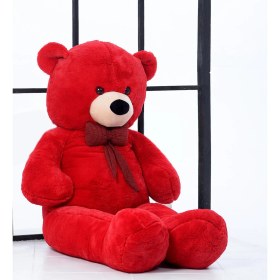 Resim Sole 130 cm Papyonlu Dev Boy Peluş Ayı 