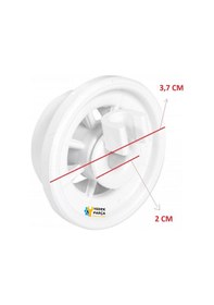 Resim Bosch Uyumlu Sgı53e75eu Bulaşık Makinesi Sepet Tekerleği Teker 4 Adet 