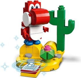 Resim LEGO Super Mario Karakter Paketleri Seri 5: 1.Red Yoshi 71410 
