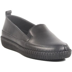 Resim F-7010 Z Siyah Kadın Günlük Ayakkabı Siyah 