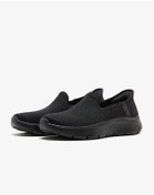 Resim Skechers Go Walk Flex 124963tk Kadın Spor Ayakkabı - Siyah 