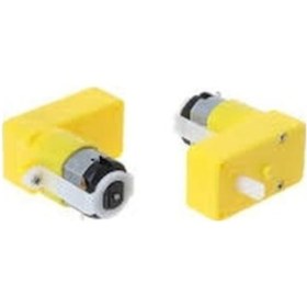 Resim Robot Smart Car L Şekilli Tek Şaftlı 3 6V Dc Motor 