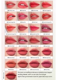 Resim Uzun Süre Kalıcı Hafif Kadife Bitişli Tint Perıpera Ink Airy Velvet 17attached Orange Pink 17 