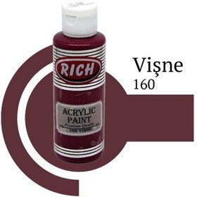Resim Rich Master Akrilik Boya 120 Cc. 160 Vişne 