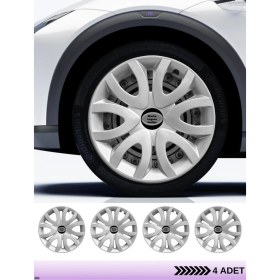 Resim CVL Auto Market Toyota Camry 15 Inç Jant Kapağı Amblemli Gri [4 Adet Kapak] 139 CVL-ADT4895 