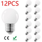 Resim 12 Adet LED Ampul E27 2W AC220V Mutfak, Ofis ve Oda Dekoru için LED Ampul Lamba 