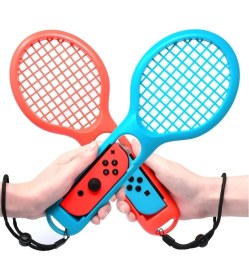 Resim Beboncool TNS-1843 Nintendo Switch Joy-Con Uyumlu Tenis Raketi 